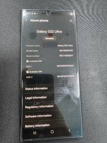 Samsung S22 Ultra Used