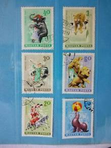 1965 Hungary Stamp Circus