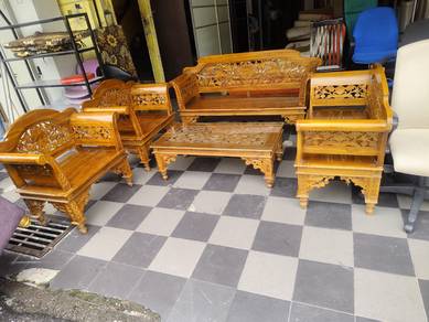 Sofa jati dan coffee table utk dijual