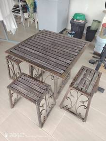 iron roast garden set