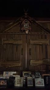 Chalet House & Deer Motif