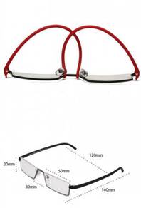 Flexible Eyewear Glasses Spectacle Square Frame