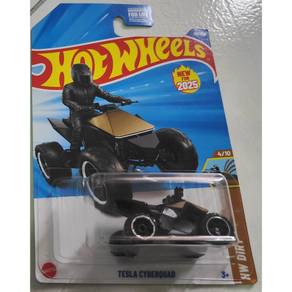 Hot Wheels Tesla Cyberquad Black gold