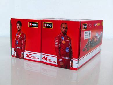 Bburago 1-43 F1 2025 Ferrari SF-25 Team Scuderia
