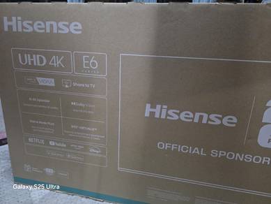 Tv Hisense 55" 4K UHD