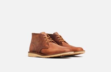Red Wing Men's Weekender Chukka Copper Rough 3322