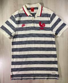 Nike France Team Collar Tee #EZ1 Used