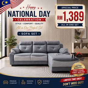 Easy Clean L Shape Sofa