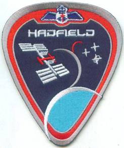 Hadfield Expedition 34/35 Canada Space CSA Patch