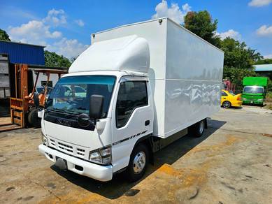 Isuzu Npr71 17Kaki 6Pintu Aluminium Box