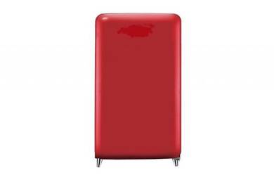 New Vintage 1 DOOR Refrigerator - red color