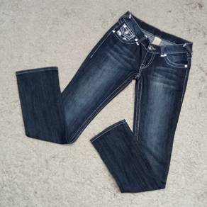 True Religion Embroidered Denim Jeans