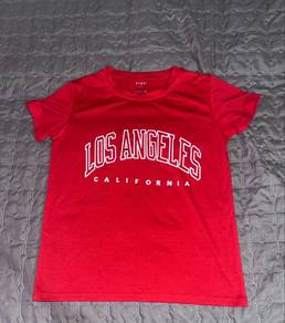 red t-shirt