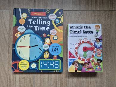 Learn To Tell The Time (Book & Game Set)