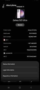 samsung s23ultra 256gb