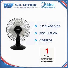 Midea 12" Table Fan - Black Color