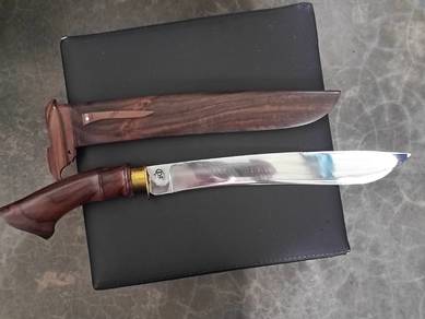 Butcher Knife Pisau Sembelih Besi HSS Padu 12 inci