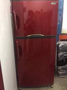 Sanyo red 2 doors Ais big Peti Sejuk Refrigerator