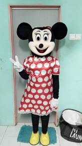 Mickey & Minnie Mascot Costume Set (Used)