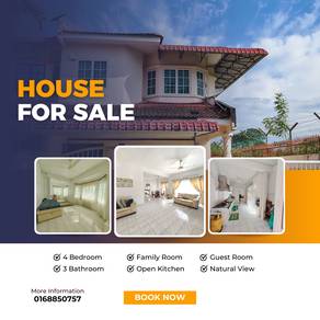 2-storey Terraced House For Sale in Ipoh,PRK