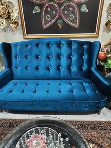 Velvet sofa