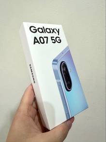 Samsung A07 5G All New 8GB Ram + 256GB Storage