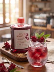 Jus Rozel Tanpa Gula - Homemade