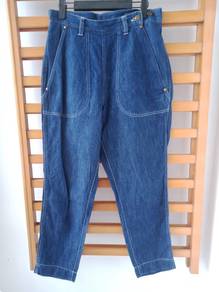 Vintage 1960 Haversack side talon zip farmer denim