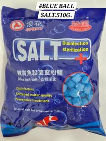 Blue Ball Salt 510gram Aquarium Fish Garam Ikan