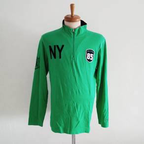Tommy Hilfiger half zip long T-shirt