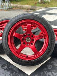 Advan GT 15 inch sportrim Saga wira myvi persona