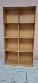 Book/file wooden shelf