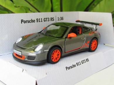 Kinsmart (12cm) Porsche 911 997 GT3 RS Spors Gray