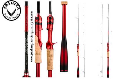 SKYGITZ MALAYSIA Megalodon FIRE DANCE Super rod
