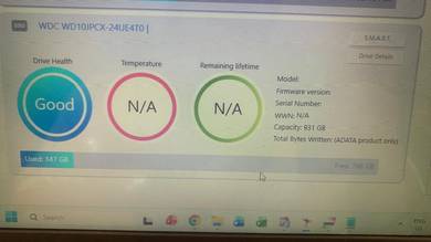 WD 1TB HDD 2.5" for sale