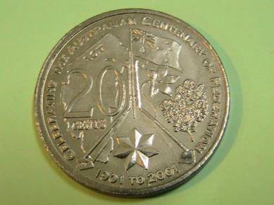 20 Cents 2001 - Australia (D)