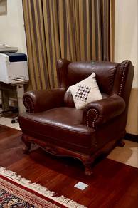 Beautiful Premium Genuine Leather Sofa Set