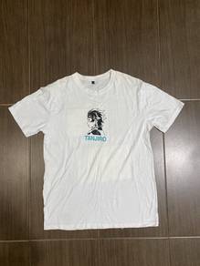 white Demon Slayer Kamado Tanjiro graphic t-shirt