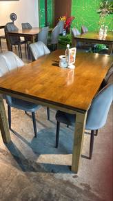 Sofa Set Lshape Solid wooden table Merbau 7ft