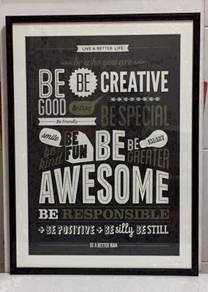 Framed Picture - Be Creative