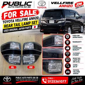 Toyota Vellfire ANH20 GGH20 Rear Tail Lamp 58-29
