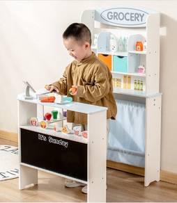 Kids Play Set Grocery Toy Budak Store Kitchen Nice