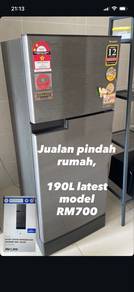 Sharp J-Tech Inverter 190L 2 Door Fridge