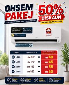 Promo Aircond LG Dual Inverter (P.Buntar PRK003)
