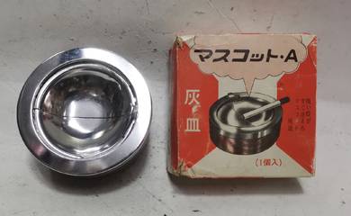 Thickened Stainless Steel Ashtray With Lid Portabl