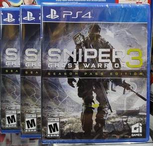 PS4 PS5 Game Sniper Ghost Warrior 3 Season Pass