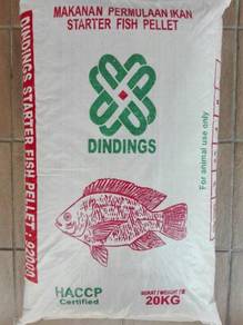 Dindings 920 Starter Fish Pellet Makanan Ikan 20kg