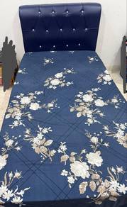 Super Single Bed Frame + Mattress for Sale