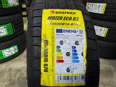 Tayar Baru 195 55 16 Duraturn Mozzo Eco D3 2026