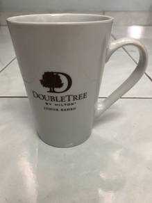 White Double Tree Mug with box